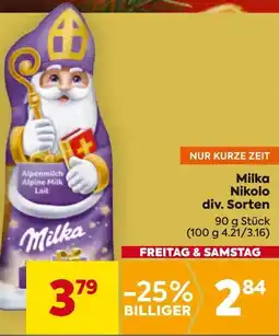 Billa Milka Nikolo Angebot