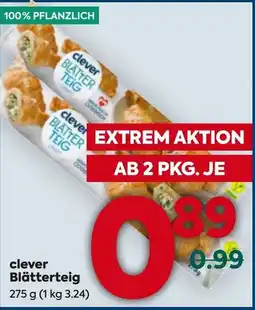Billa Clever Blätterteig Angebot