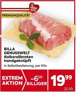 Billa Billa Genusswelt Kalbsrollbraten Angebot