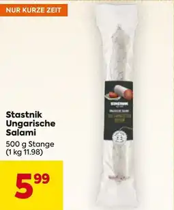 Billa Stastnik Ungarische Salami Angebot