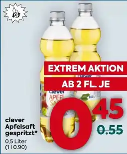 Billa Clever Apfelsaft Angebot