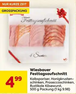 Billa Wiesbauer Festtagsaufschnitt Angebot