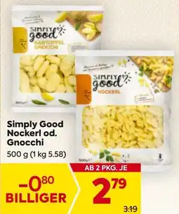Billa Simply Good Nockerl Angebot
