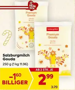 Billa Salzburg Milch Premium Gouda Angebot