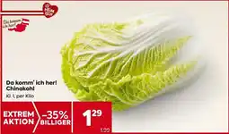 Billa Da komm' ich her Chinakohl Angebot