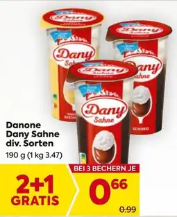 Billa Danone Dany Sahne Angebot