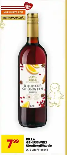 Billa Billa Genusswelt Uhudler Glühwein Angebot