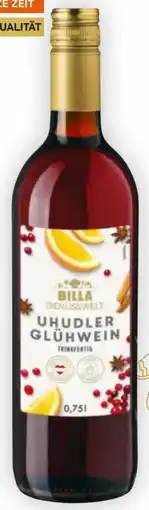 Billa Billa Genusswelt Uhudler Glühwein Angebot