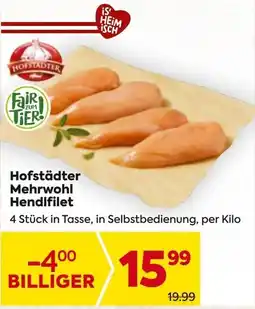 Billa Hofstädter Fair zum Tier Mehrwohl Hendlfilet Angebot