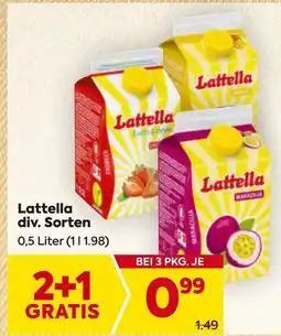 Billa Lattella Frucht & Molke Angebot