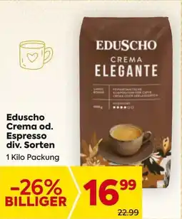 Billa Eduscho Crema Elegante Angebot