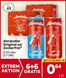 Billa Almdudler Zuckerfrei Limonade Angebot