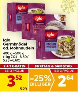 Billa Iglo Germknödel Angebot
