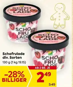 Billa Oswald Schofrulade Angebot