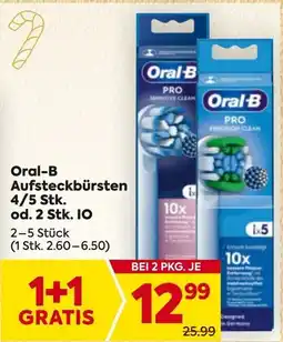Billa Braun Oral-B Pro Precision Clean Aufsteckbürsten Angebot