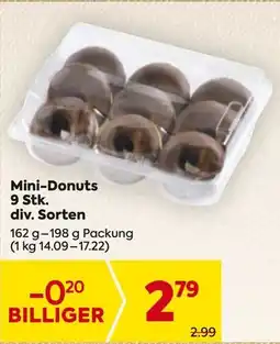 Billa Mini Schoko Donut Angebot