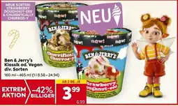 Billa Ben & Jerrys Eis Angebot
