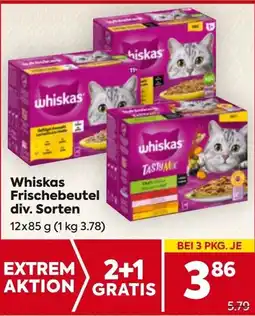 Billa Whiskas Katzenfutter Tasty Mix Angebot
