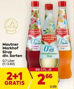 Billa Mautner Markhof Sirup Angebot