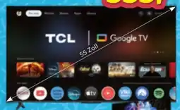 Möbelix TCL Fernseher 55P69K Angebot
