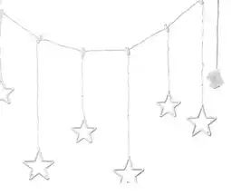 Möbelix LED-Sternen-Lichtervorhang Angebot