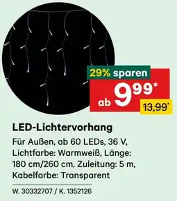 Lagerhaus Led-lichtervorhang Angebot