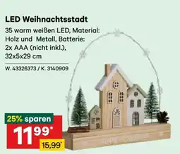 Lagerhaus Led weihnachtsstadt Angebot