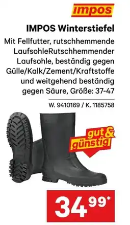 Lagerhaus Impos winterstiefel Angebot