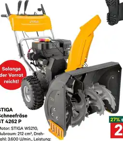 Lagerhaus Stiga schneefräse st 4262 p Angebot
