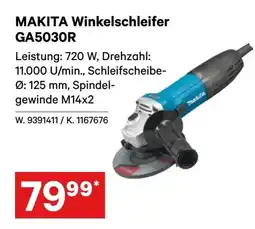 Lagerhaus Makita winkelschleifer ga5030r Angebot