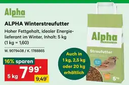 Lagerhaus Alpha winterstreufutter Angebot