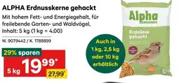 Lagerhaus Alpha erdnusskerne gehackt Angebot