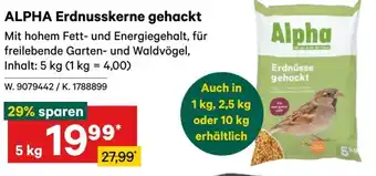 Lagerhaus Alpha erdnusskerne gehackt Angebot