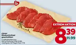 Billa clever Rindsschnitzel geschnitten Angebot