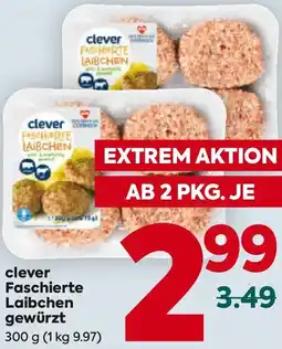 Billa clever Faschierte Laibchen gewürzt Angebot