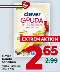 Billa clever Gouda Scheiben Angebot