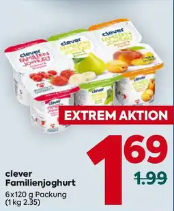 Billa Clever familien joghurt Angebot