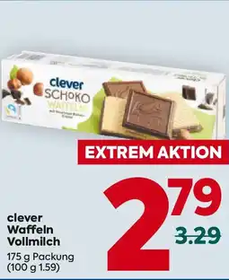 Billa clever Waffeln Vollmilch Angebot