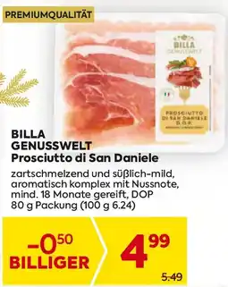 Billa BILLA GENUSSWELT Prosciutto di San Daniele Angebot
