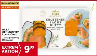 BILLA GENUSSWELT Lachs-Duett