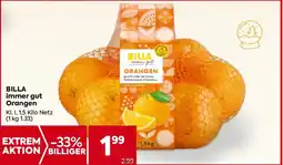 Billa BILLA immer gut Orangen Angebot
