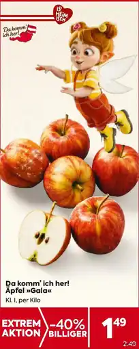 Billa Da komm' ich her! Äpfel »>Gala<< Angebot