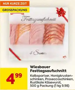 Billa Wiesbauer Festtagsaufschnitt Angebot