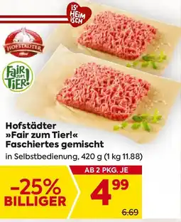 Billa Hofstädter >>>Fair zum Tier!<< Faschiertes gemischt Angebot