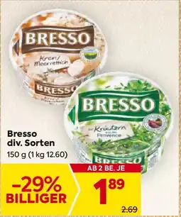 Billa Bresso Angebot
