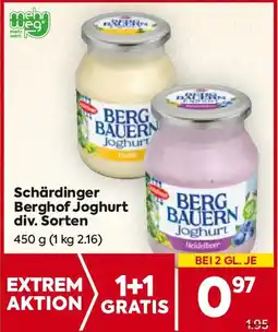Billa Schärdinger Berghof Joghurt Angebot