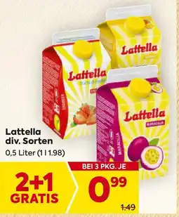 Billa Lattella Angebot