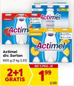 Billa Actimel Angebot