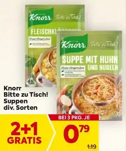 Billa Knorr Bitte zu Tisch! Suppen Angebot