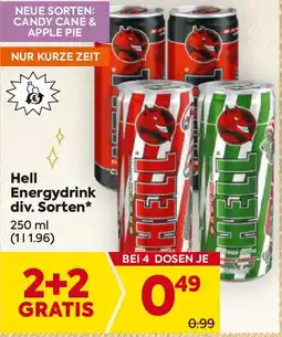 Billa Hell Energydrink Angebot